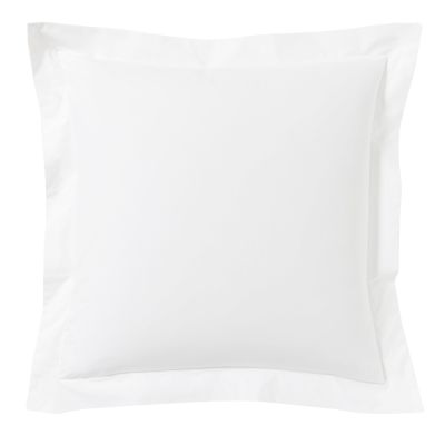 fodera per cuscino in percalle bianco 65x65 cm