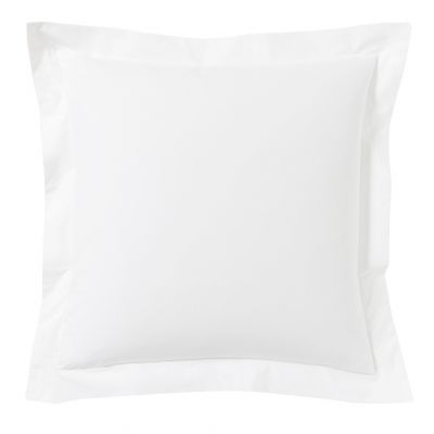 fodera per cuscino in percalle bianco 65x65 cm